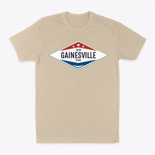 Gainesville Texas Diamond Star Classic Dad T-Shirt