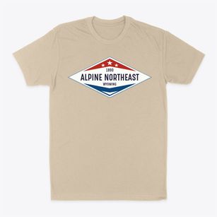 Alpine Northeast Wyoming Diamond Star Classic Dad T-Shirt