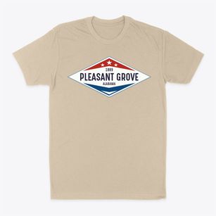 Pleasant Grove Alabama Diamond Star Classic Dad T-Shirt