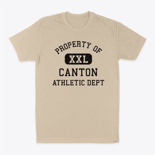 Canton Massachusetts Athletic Dept Classic Dad T-Shirt