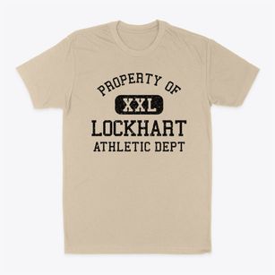Lockhart Alabama Athletic Dept Classic Dad T-Shirt