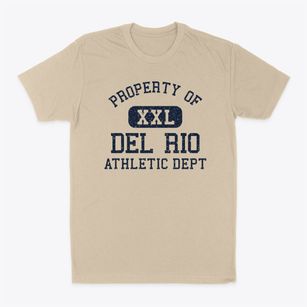 Del Rio Texas Athletic Dept Classic Dad T-Shirt