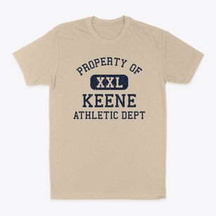 Keene New Hampshire Athletic Dept Classic Dad T-Shirt