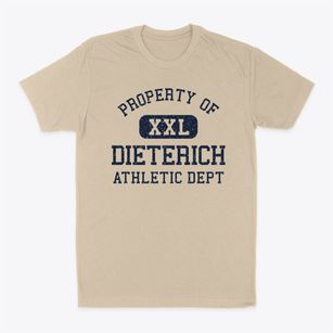 Dieterich Illinois Athletic Dept Classic Dad T-Shirt