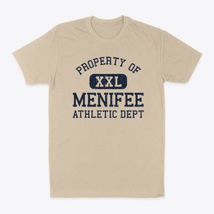 Menifee California Athletic Dept Classic Dad T-Shirt