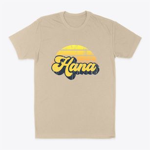 Hana Hawaii Sublime Sunset Classic Dad T-Shirt