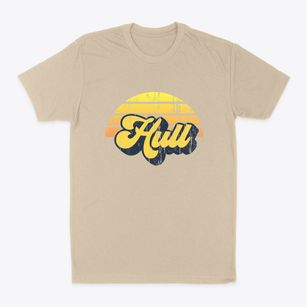 Hull Texas Sublime Sunset Classic Dad T-Shirt