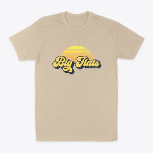 Big Flats New York Sublime Sunset Classic Dad T-Shirt