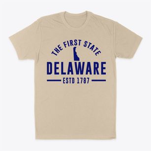  Delaware Motto Classic Dad T-Shirt