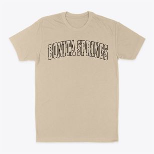 Bonita Springs Florida Trendy Block Classic Dad T-Shirt