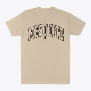Mesquite Texas Trendy Block Classic Dad T-Shirt