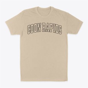 Coon Rapids Iowa Trendy Block Classic Dad T-Shirt