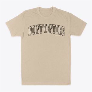 Point Venture Texas Trendy Block Classic Dad T-Shirt