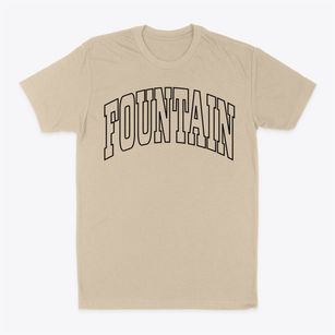 Fountain North Carolina Trendy Block Classic Dad T-Shirt
