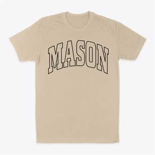 Mason Illinois Trendy Block Classic Dad T-Shirt