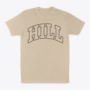 Hill Wisconsin Trendy Block Classic Dad T-Shirt