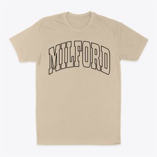 Milford Missouri Trendy Block Classic Dad T-Shirt