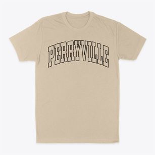 Perryville Missouri Trendy Block Classic Dad T-Shirt