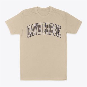 Cave Creek Arizona Trendy Block Classic Dad T-Shirt
