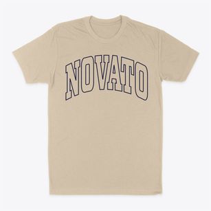 Novato California Trendy Block Classic Dad T-Shirt