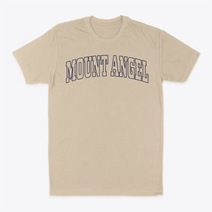 Mount Angel Oregon Trendy Block Classic Dad T-Shirt