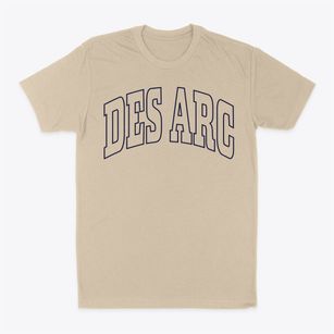 Des Arc Arkansas Trendy Block Classic Dad T-Shirt
