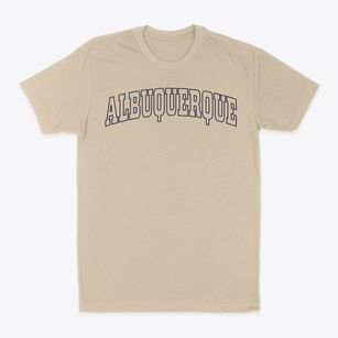 Albuquerque New Mexico Trendy Block Classic Dad T-Shirt