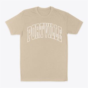 Portville New York Trendy Block Classic Dad T-Shirt