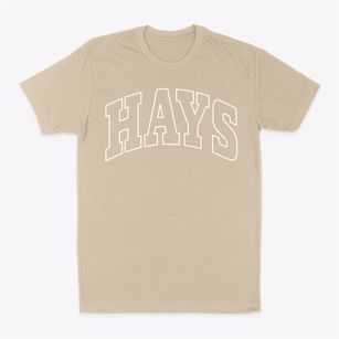 Hays Kansas Trendy Block Classic Dad T-Shirt
