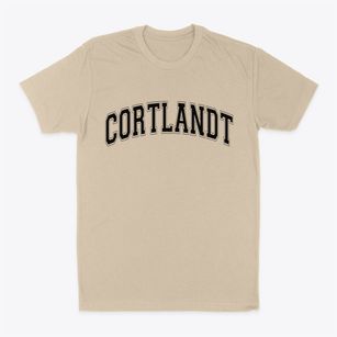 Cortlandt New York Varsity Classic Dad T-Shirt