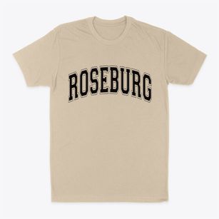 Roseburg Oregon Varsity Classic Dad T-Shirt