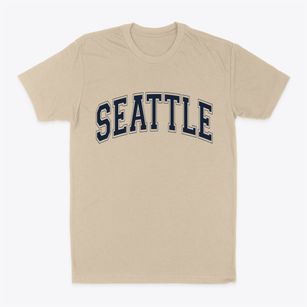 Seattle Washington Varsity Classic Dad T-Shirt