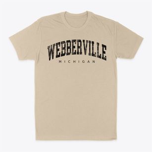 Webberville Michigan Urban Vibe Classic Dad T-Shirt
