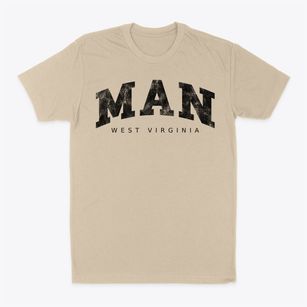 Man West Virginia Urban Vibe Classic Dad T-Shirt