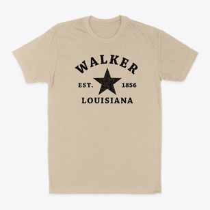 Walker Louisiana Star Classic Dad T-Shirt