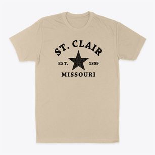 St. Clair Missouri Star Classic Dad T-Shirt