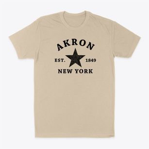 Akron New York Star Classic Dad T-Shirt