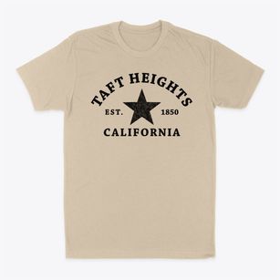 Taft Heights California Star Classic Dad T-Shirt