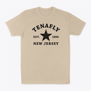 Tenafly New Jersey Star Classic Dad T-Shirt