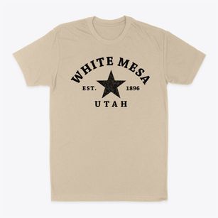 White Mesa Utah Star Classic Dad T-Shirt