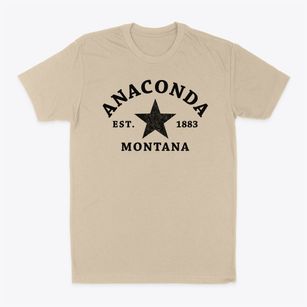 Anaconda Montana Star Classic Dad T-Shirt