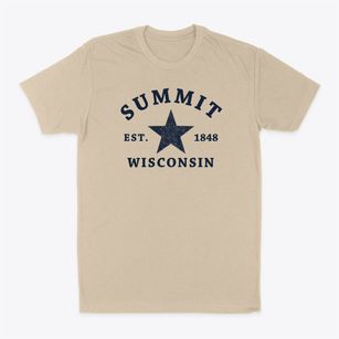 Summit Wisconsin Star Classic Dad T-Shirt