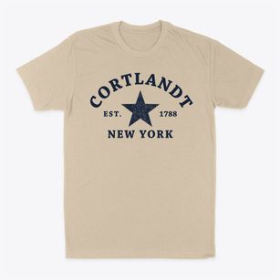 Cortlandt New York Star Classic Dad T-Shirt