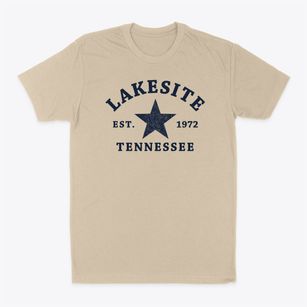 Lakesite Tennessee Star Classic Dad T-Shirt