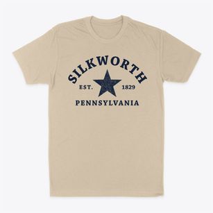 Silkworth Pennsylvania Star Classic Dad T-Shirt