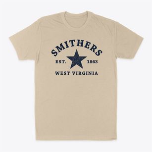 Smithers West Virginia Star Classic Dad T-Shirt