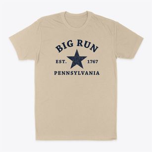 Big Run Pennsylvania Star Classic Dad T-Shirt