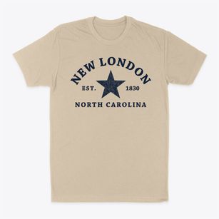 New London North Carolina Star Classic Dad T-Shirt
