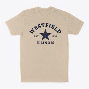 Westfield Illinois Star Classic Dad T-Shirt