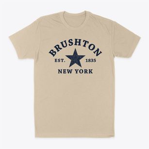 Brushton New York Star Classic Dad T-Shirt